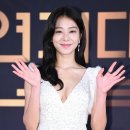 설인아 KBS 연기대상 드레스 이미지