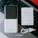 게임기뱅크 | 캠핑 가벼운 대용량 보조배터리 스마텍 20000mAh 후기
