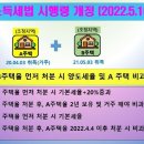 소득세법 시행령 개정(비과세요건) 이미지