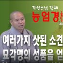 각성스님 강해_능엄경 제64강 / 여러가지 삿된 소견에 빠지지 않고 묘각명의 성품을 얻겠나이까? 이미지