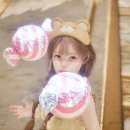 레드롤리팝 | 아이온2 굿나잇 베어 파자마 착샷 후기 + 핑키 밀키 롤리팝(정령 무기)