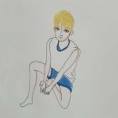 색연필 그리고 연필화 이미지