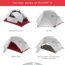 [판매완료] [MSR] 엘릭서2 텐트 - 2인용 비박 백패킹 오토캠핑 텐트 이미지