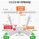 인천공항 제1여객터미널(T1)과 제2여객터미널(T2), 탑승동(Con) 차이 이미지