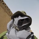 모로코 - 모래 태풍을 헤치고 사하라 사막으로 이미지