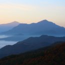 백하지맥(2구간) : 칠봉산-성주산-성인봉-갈기산 구간