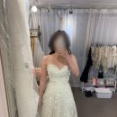 탑플라워 | [드레스 4] 원세컨드 스튜디오 세미 웨딩 촬영 드레스 | 풍성 플라워 하트넥 탑 드레스 가봉 후기