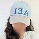 Aeiou Logo Lettering Cap 에이아오유 레터링캡 후기(캔디바블루)/솔돈옒선(솔이돈으로 옒이가 선물받은)