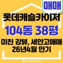 신화하니엘공인중개사사무소 | [38평 강뷰 끝판왕] 카이저 고층 매매, 강조망