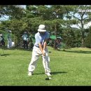 LPGA 김인경프로의 드라이버 스윙 이미지