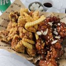 종국이두마리치킨 | 전주치킨 맛집 &#39;김종구식맛치킨 송천센트럴파크점&#39; 신메뉴 두마리 반반치킨 후기