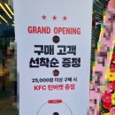 흥인초등학교 | 청구역에 새로 오픈한 KFC에서 핫크리스피치킨