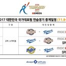 2017 아시아 프로야구 챔피언십 평가전 중계방송 안내 이미지