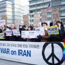 미국의 전쟁행위 규탄과 한국군 파병 반대 "No War on IRAN" 이미지