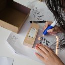 아크릴무드등 만들기 단체수업출강 안산시청 힐링교육 캘리그라피led무드등 공무원 소진방지 힐링프로그램