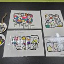 수채 캘리그라피 이미지