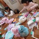 전통 보자기 아트 공예 이미지