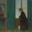 저녁노을을 담은 캔버스 유화 | 체코 프라하 저녁거리 야쿱 쉬카네더(Jakub Schikaneder)