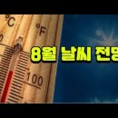 2025년 8월 날씨 전망 이미지