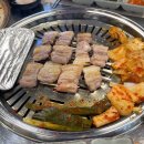 돌판삼겹&김치찌개 | 교대 맛집 삼겹살 감골연탄집 연탄왕소금삼겹, 순두부찌개 후기(김치도 맛있음)