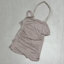 플리즈노팔로우 Pleasenofollow 허쉬 버튼 홀터 슬리브리스 탑, 셀비 버튼 탑, 캐시 데님 팬츠 후기