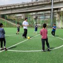 16일 체육 : 축구 및 체육 안전 교육 후 기도하고 출발~!! 이미지