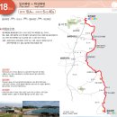 해파랑길18코스:칠포해변 - 해안데크길 - 칠포2리해변 - 칠포항 - 동해안연안녹색길(해오름전망대) - 독도체험연수원 - 해안 갯바위길 이미지