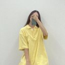 NK 타올 루즈 카라 티셔츠 3color 비치웨어 이미지