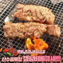 산수골농장 | 캠핑바베큐세트 산수골목장 돼지고기로 숯불구이