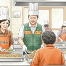 작은교회 경로식당 이미지