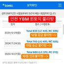 [인천토익학원] 인천 YBM 윈토익 입문후기