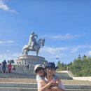 몽골 여행 칭기스 칸 청동 마상 외부 관람