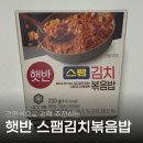 햇반 | 냉동 볶음밥 간편식 추천 햇반 스팸 김치볶음밥 후기