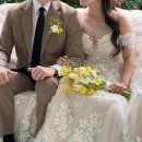 완산-62 | 전주 웨딩 촬영 부케 꽃집 추천 | Bridal Bouquet : 62. 싱그러운 옐로우 톤의 롱 부케, 부토니에...