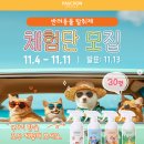 (주)피쉬펫코리아 | 25년 11월 3주차, 반려동물 관련 이벤트 / 체험단 / 행사 정보