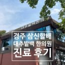 경주 삼신 할배 대추밭백한의원 4대 원장님 진료 후기 (웨이팅 꿀팁+필수템) 운영시간 꼭 확인하기!