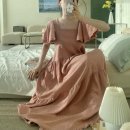 봄엘앤비(BOM l&b) | 6월 비올렛봄 open" 자체제작 린넨 꽃잎 원피스