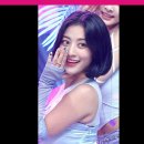 격리 끝나고 첫무대해서 신난 지효와 트와이스.gif 이미지