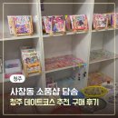 청주중앙여자고등학교 | 청주 사창동 소품샵 담솜, 데이트코스 소품샵 추천 키링, 인형 구매 후기