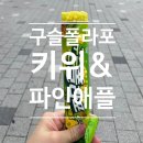 해태아이스 신제품, 구슬폴라포 키위&amp;파인애플맛 후기 | 상큼한 여름 아이스크림