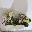 리아뜰리에 | (w)셀린아뜰리에 소품 후기(조화 부케)