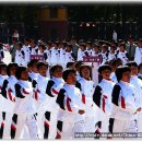 중국 학생군사훈련 수료식 이미지