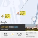 ㈜유로북부서비스 | 프랑스 AF1225편(리스본→파리) A318-111 이코노미석 탑승후기, 귀여운 아기 비행기 타고 낭만의 파리로~