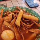 압구정로데오 도산분식 떡볶이 육회김밥 후기