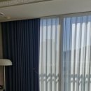 어등산한국아델리움1단지 | 네이비 암막 커튼 설치 리뷰 - 광산구 어등산한국아델리움