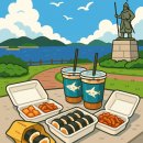 풍화 | 통영여행 솔직후기 🌊 풍화김밥 + 블루샥 샥라떼 + 이순신공원 산책