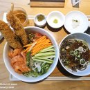 개성국수 | 미쁘동 연남본점 - 연어를 국수처럼 후루룩!