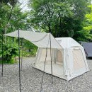 루디힐 | [텐트 리뷰] 루디에어텐트5.8 : 감성 간편 실용성...자충에어텐트 초보캠 쏠캠 커플캠에 딱!!(솔직후기)