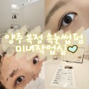 양주 옥정 내돈내산 속눈썹펌 후기 &lt;미녀작업실&gt;