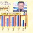 2005년 1억 3천만명이 뽑는 베스트 아티스트 가수별 지지도 그래프(추가) 이미지